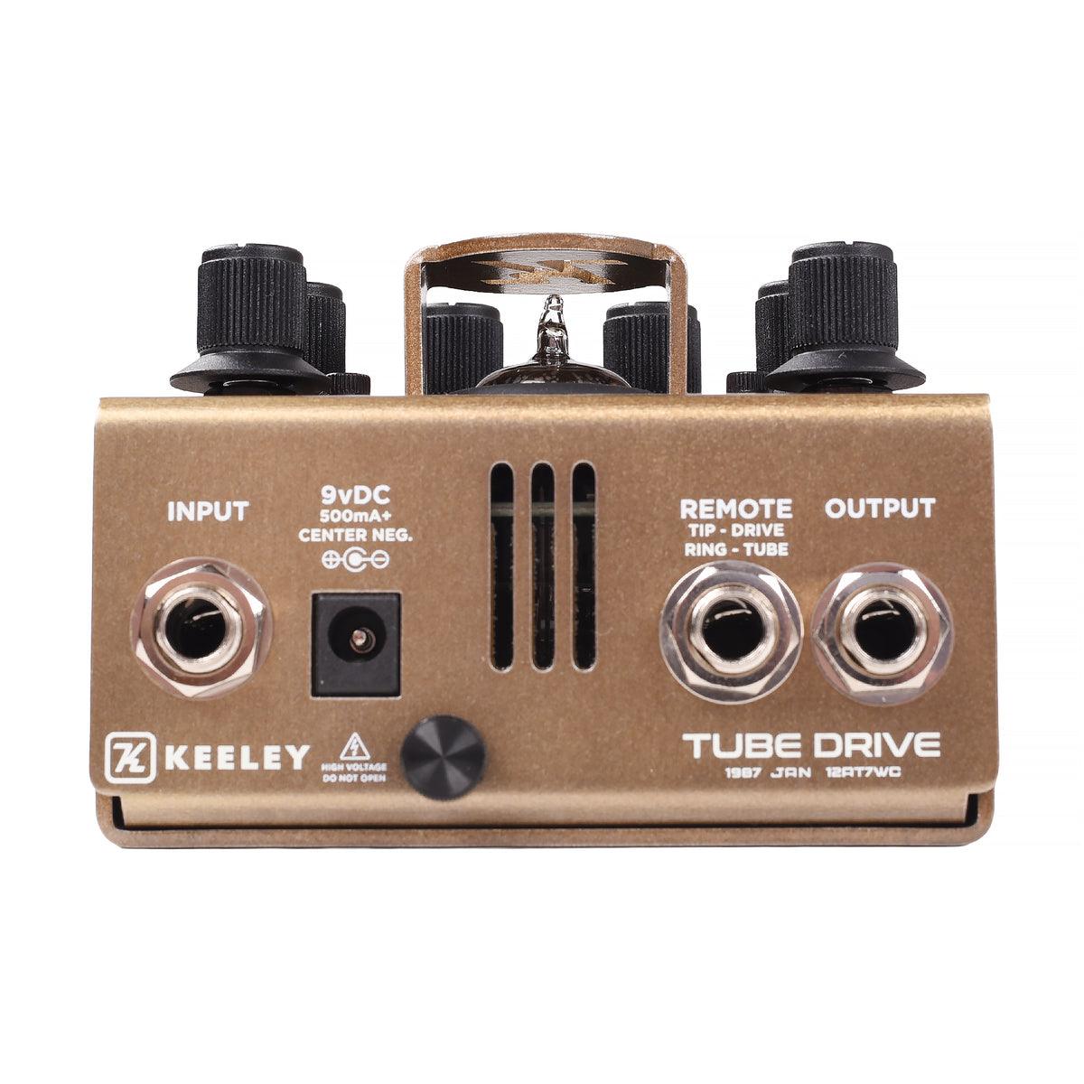 Keeley Limited Edition Tube Drive 1987 Philips JAN 12AT7WC Effect Pedals