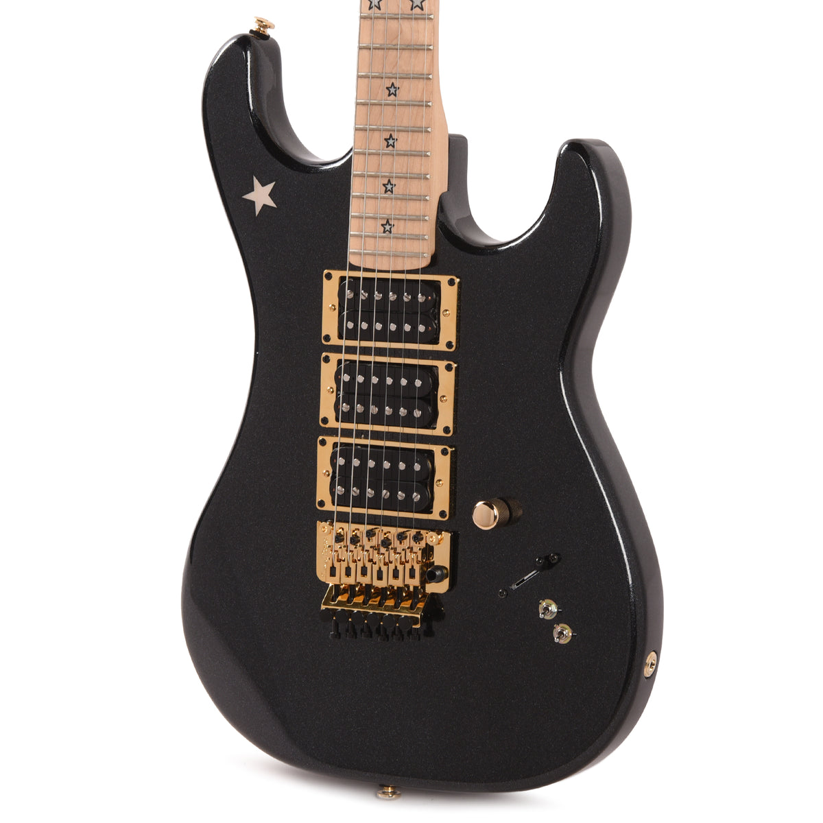 Kramer Original Jersey Star Black Pearl Electric Guitars / Solid Body