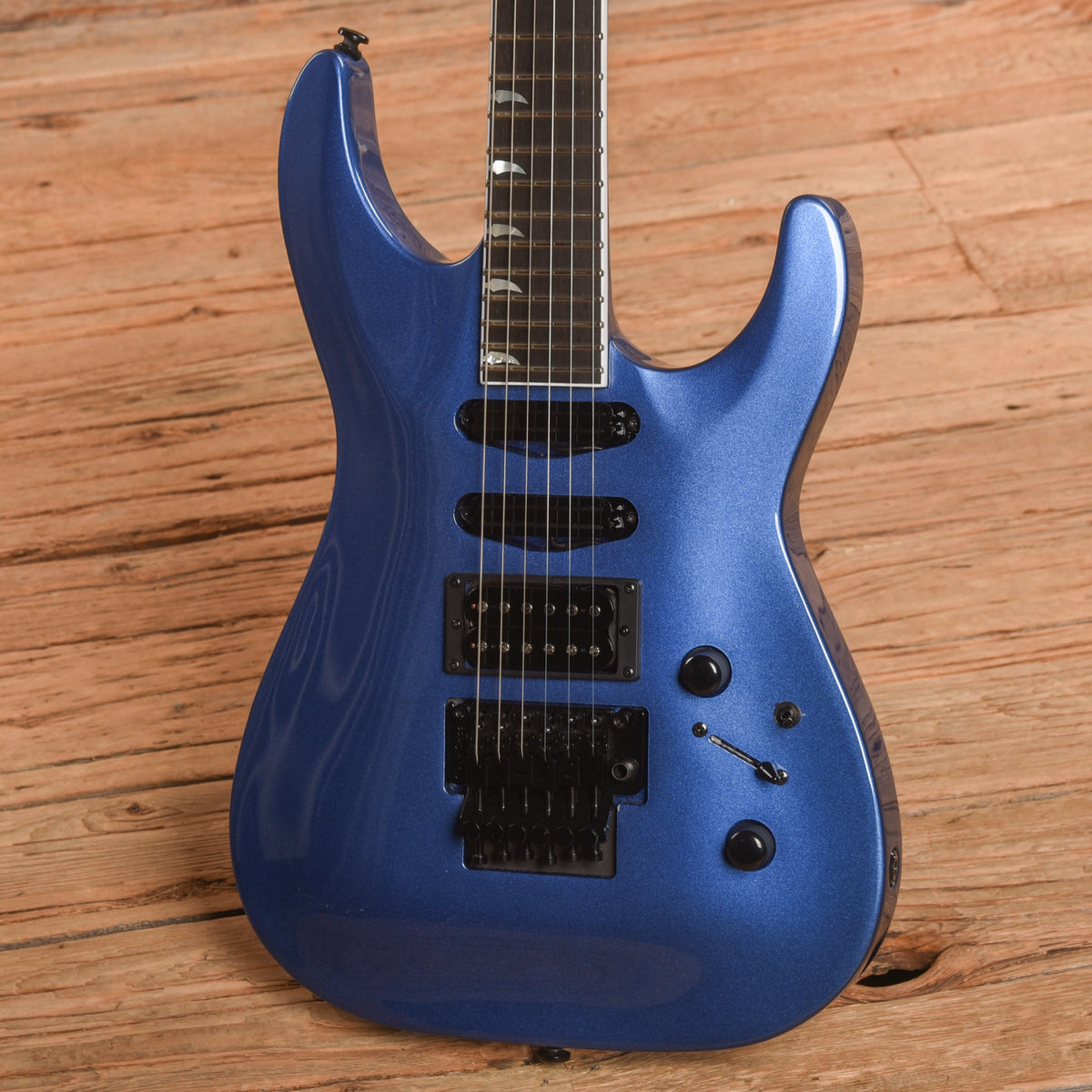 Kramer SM1 Candy Blue Electric Guitars / Solid Body