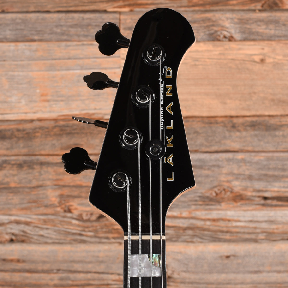 Lakland Skyline 44-64 Geezer Butler Signature PJ GZ Black 2022 Bass Guitars