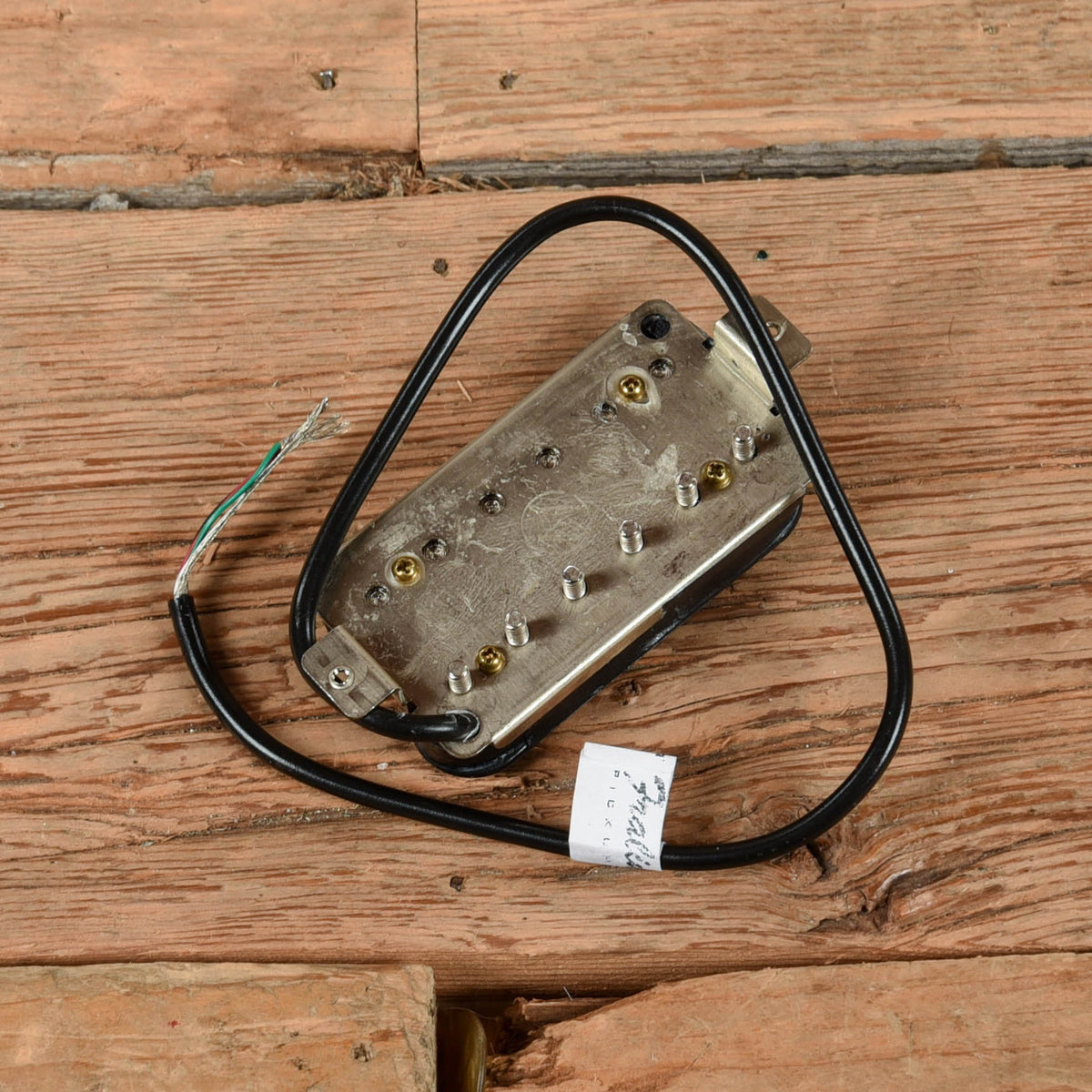 Lindy Fralin High Output Bridge Humbucker 52mm Black 4 Conductor with Shield Parts / Guitar Pickups