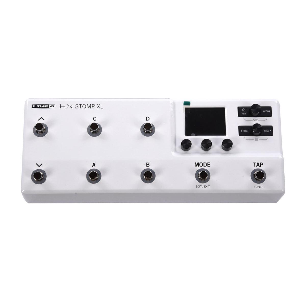Line 6 HX Stomp XL Guitar Multi-Effects Floor Processor White Effects and Pedals / Cabinet Simulators
