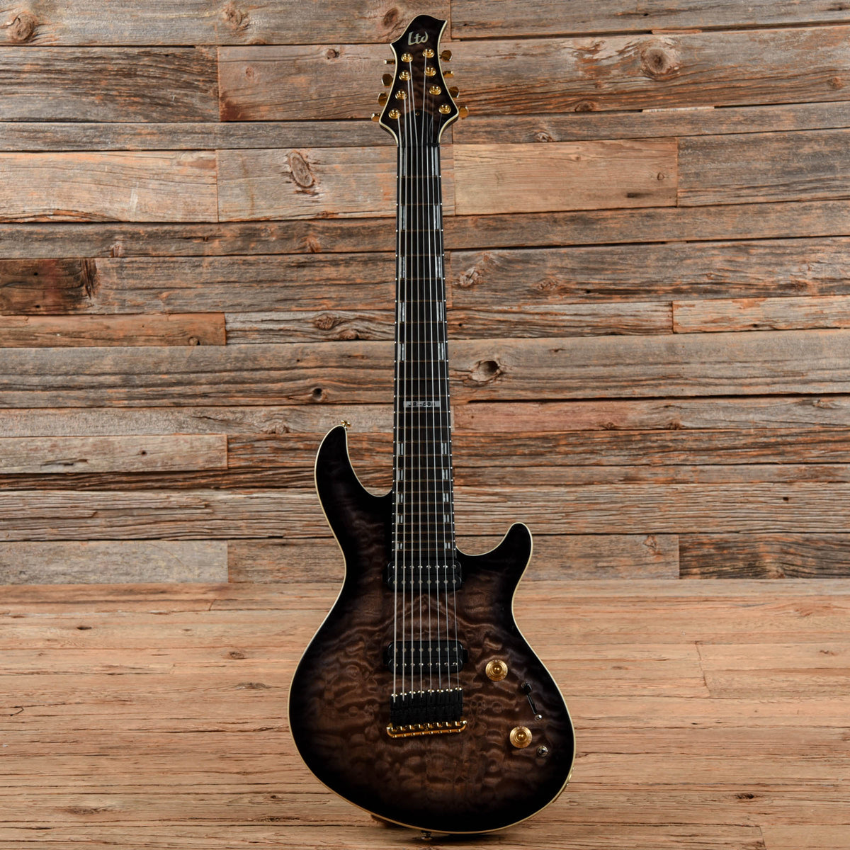 LTD JR-608 Javier Reyes Signature Fade Blue Sunburst 2015 Electric Guitars / Solid Body