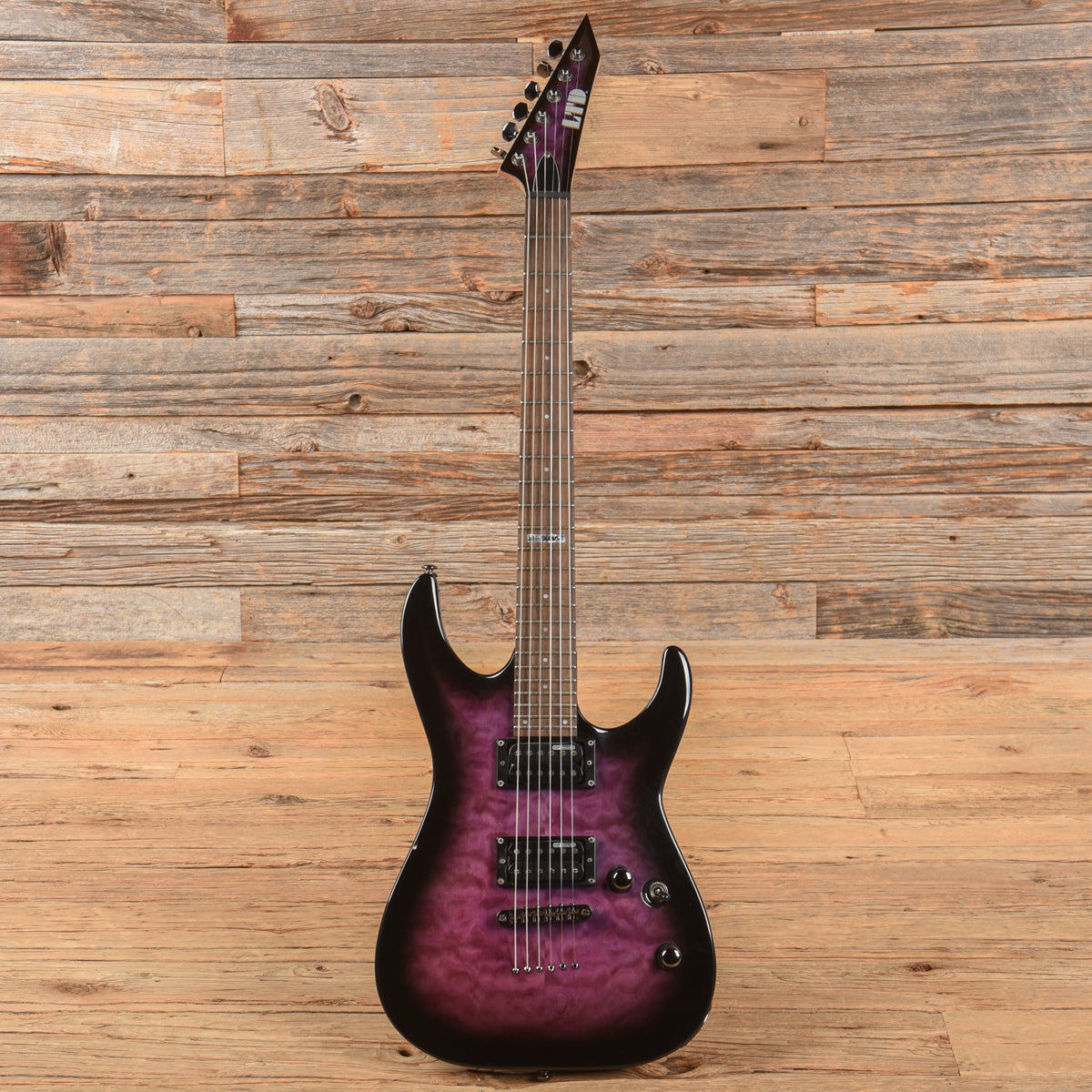 LTD MH-100 QMNT Reindeer Blue 2014 Electric Guitars / Solid Body