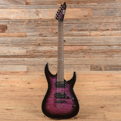 LTD MH-100 QMNT Reindeer Blue 2014 Electric Guitars / Solid Body