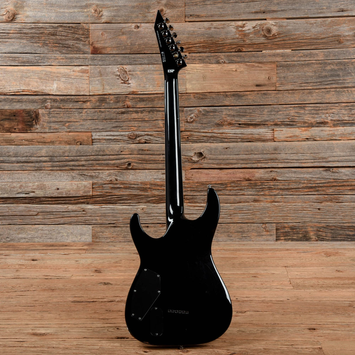LTD MH-401QMNT Transparent Black 2008 Electric Guitars / Solid Body