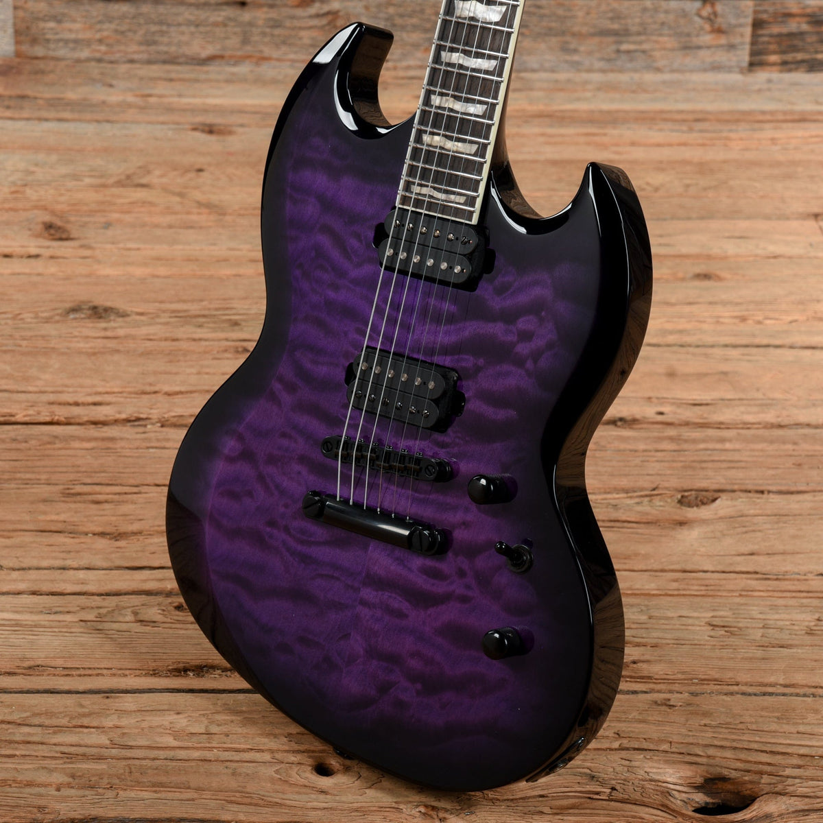LTD Viper-1000 See Thru Purple 2021 Electric Guitars / Solid Body