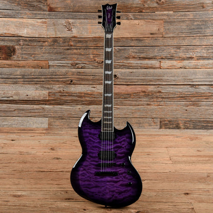 LTD Viper-1000 See Thru Purple 2021 Electric Guitars / Solid Body