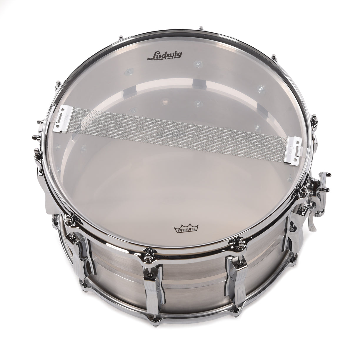 Ludwig 8x14 Cast Slotted Coliseum Aluminum Snare Drum Limited Drums and Percussion / Acoustic Drums / Snare