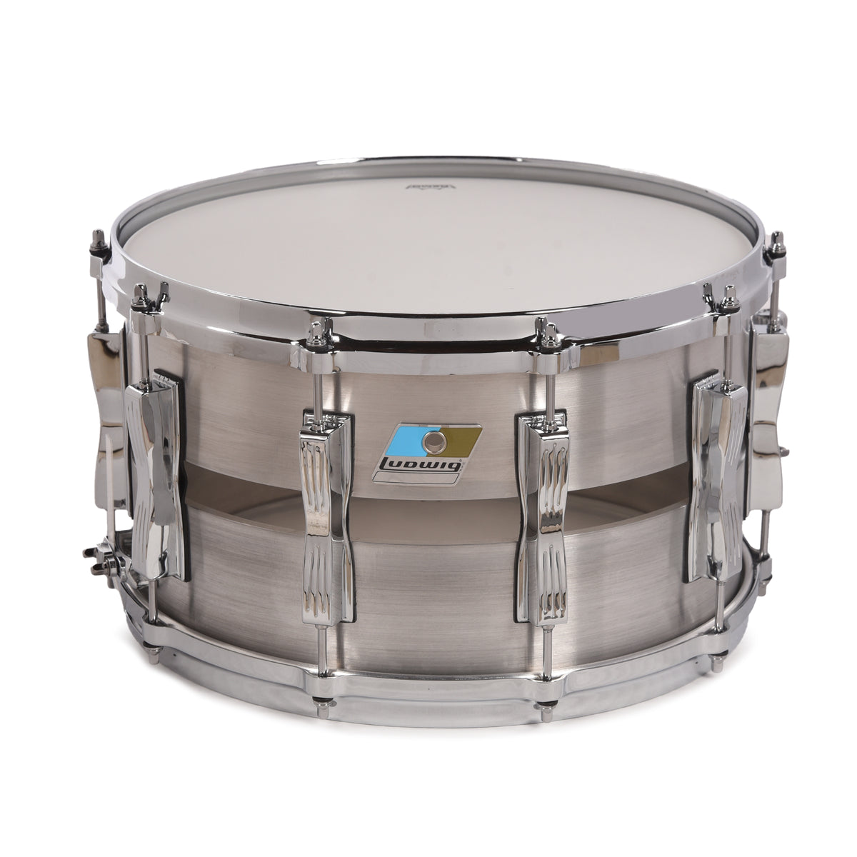 Ludwig 8x14 Cast Slotted Coliseum Aluminum Snare Drum Limited Drums and Percussion / Acoustic Drums / Snare