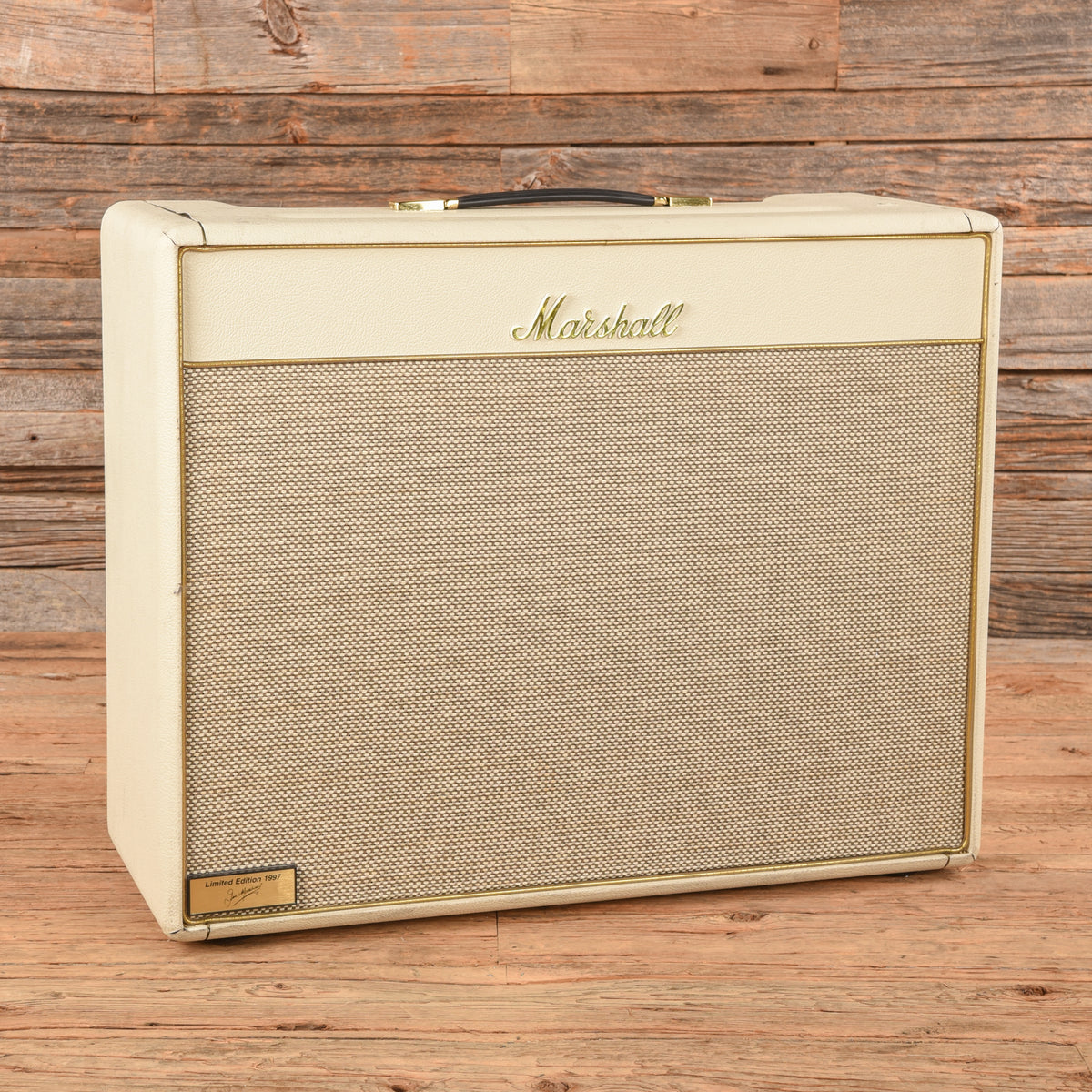 Marshall 1997 Limited Edition White Bluesbreaker Reissue 2x12" Combo - Dave Amato of REO Speedwagon Amps / Guitar Amps / Guitar Combos