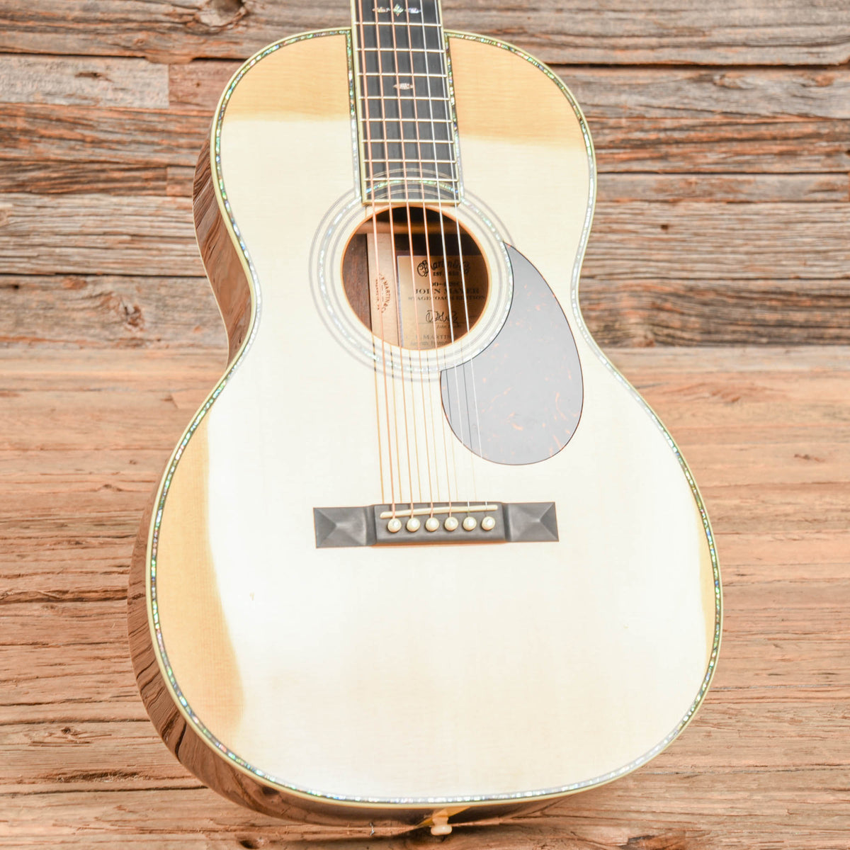Martin 00-42SC John Mayer Stagecoach Natural 2014 Acoustic Guitars / Concert