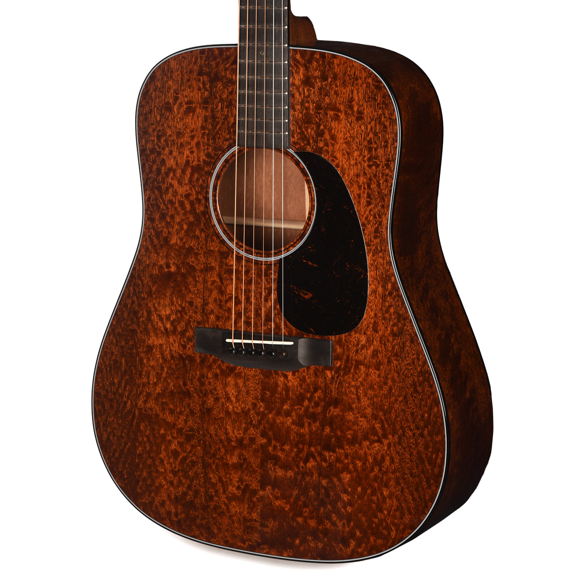 Martin Custom Shop D-18 Style Dreadnought All Quilted Pommele Sapele Natural Acoustic Guitars / Dreadnought
