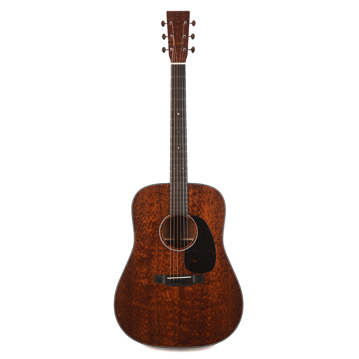 Martin Custom Shop D-18 Style Dreadnought All Quilted Pommele Sapele Natural Acoustic Guitars / Dreadnought