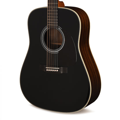 Martin Custom Shop D-28 Style Dreadnought Adirondack Spruce VTS/Wild Grain East Indian Rosewood Black Top Acoustic Guitars / Dreadnought