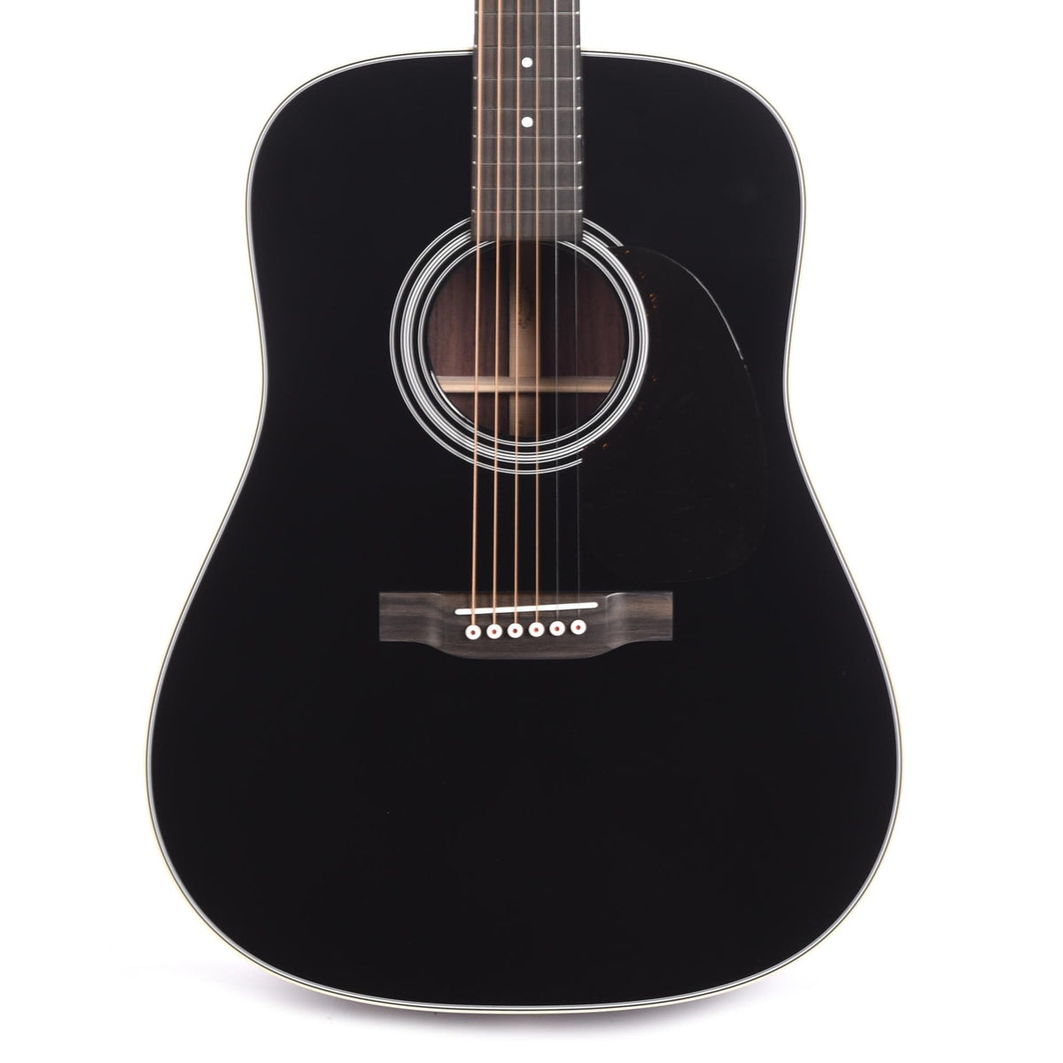 Martin Custom Shop D-28 VTS Sitka Spruce/East Indian Rosewood Black Top Acoustic Guitars / Dreadnought