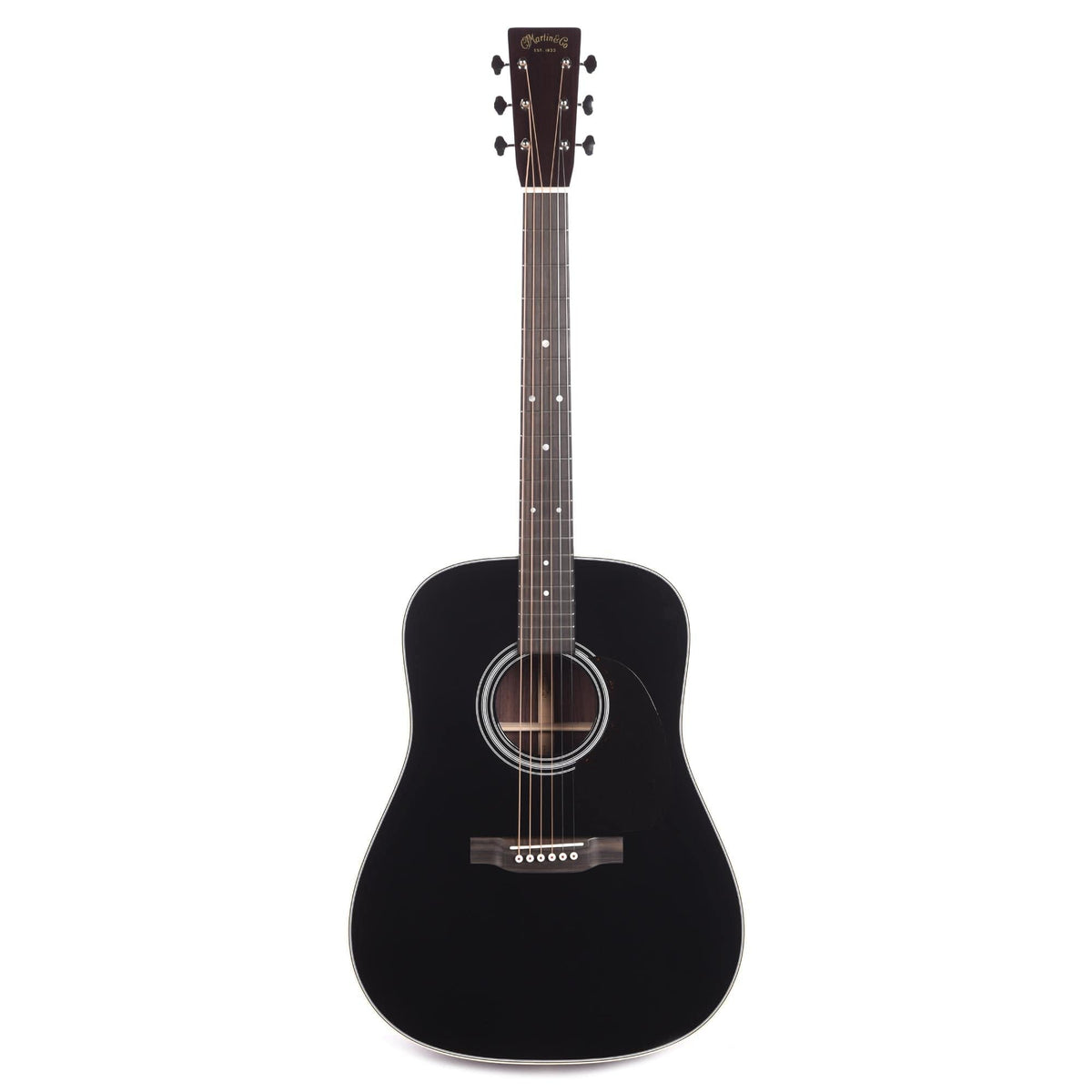 Martin Custom Shop D-28 VTS Sitka Spruce/East Indian Rosewood Black Top Acoustic Guitars / Dreadnought