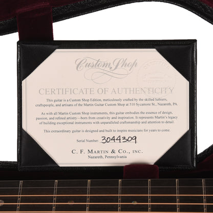 Martin Custom Shop 00-18 Style Grand Concert Sitka Spruce VTS/Quilted Pommele Sapele Ambertone 1933 Acoustic Guitars