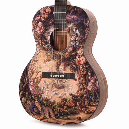 Martin 00L Oliver FSC Certified Sitka Spruce/Medium Flame Koa Natural Acoustic Guitars / OM and Auditorium