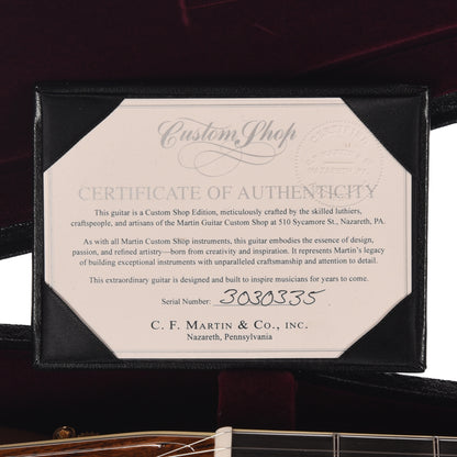 Martin Custom Shop OM-42 Style Auditorium Engelmann Spruce/Guatemalan Rosewood 1935 Sunburst Acoustic Guitars / OM and Auditorium