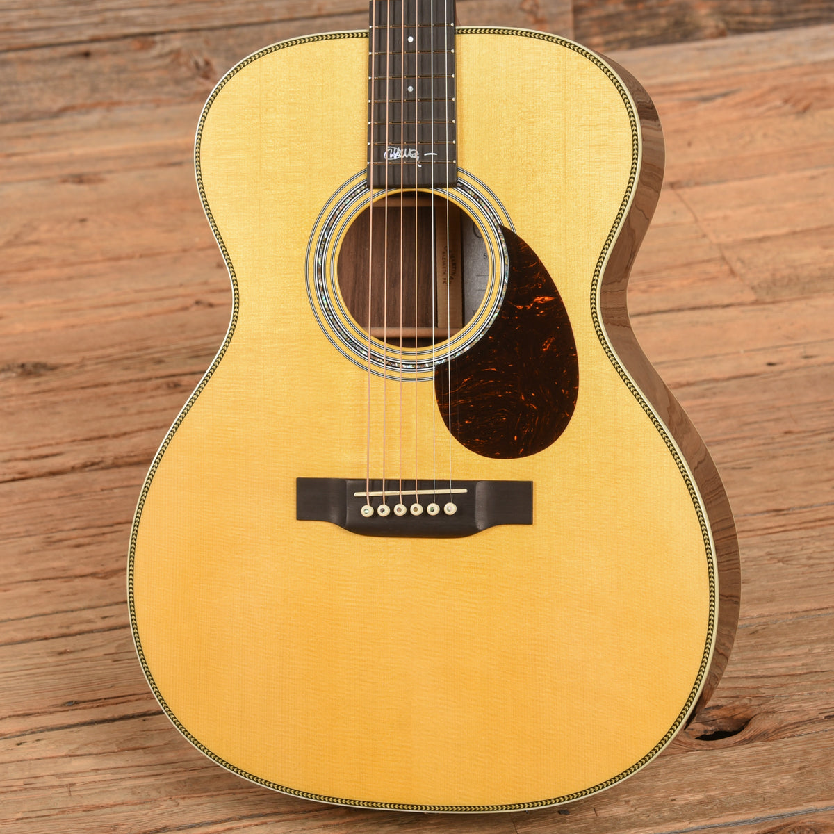 Martin OMJM John Mayer Natural 2016 Acoustic Guitars / OM and Auditorium
