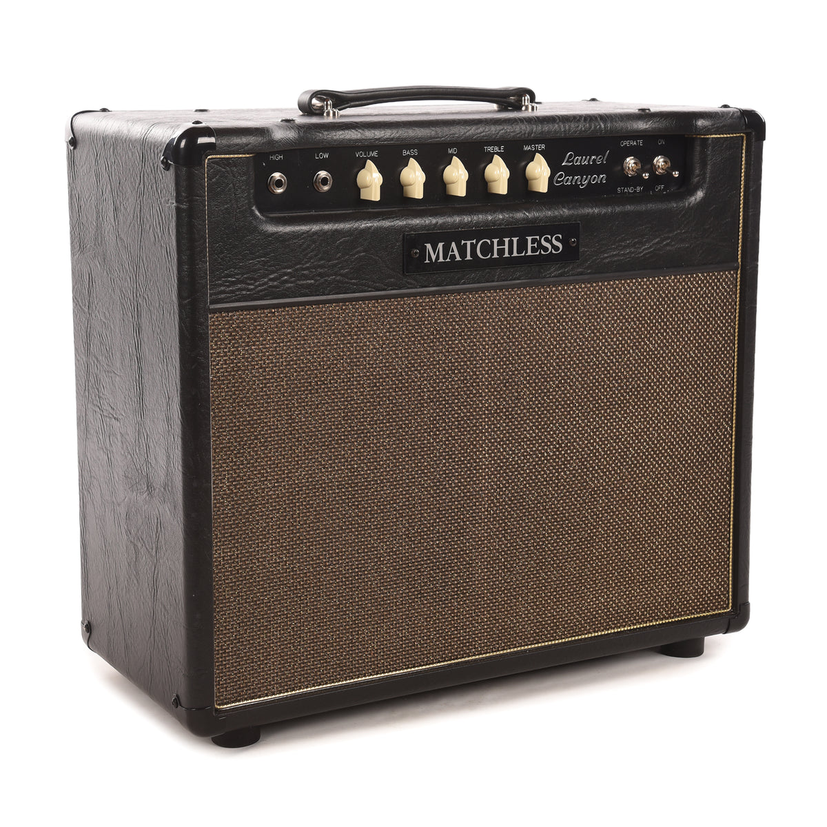 Matchless Laurel Canyon 20W 1x12" Combo Black w/Gold Grill & Piping Amps / Guitar Amps / Guitar Combos