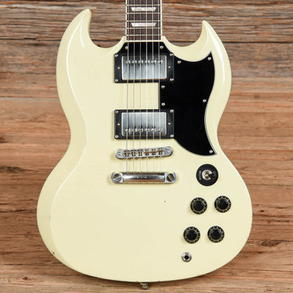 Maybach Albatroz White Electric Guitars / Solid Body
