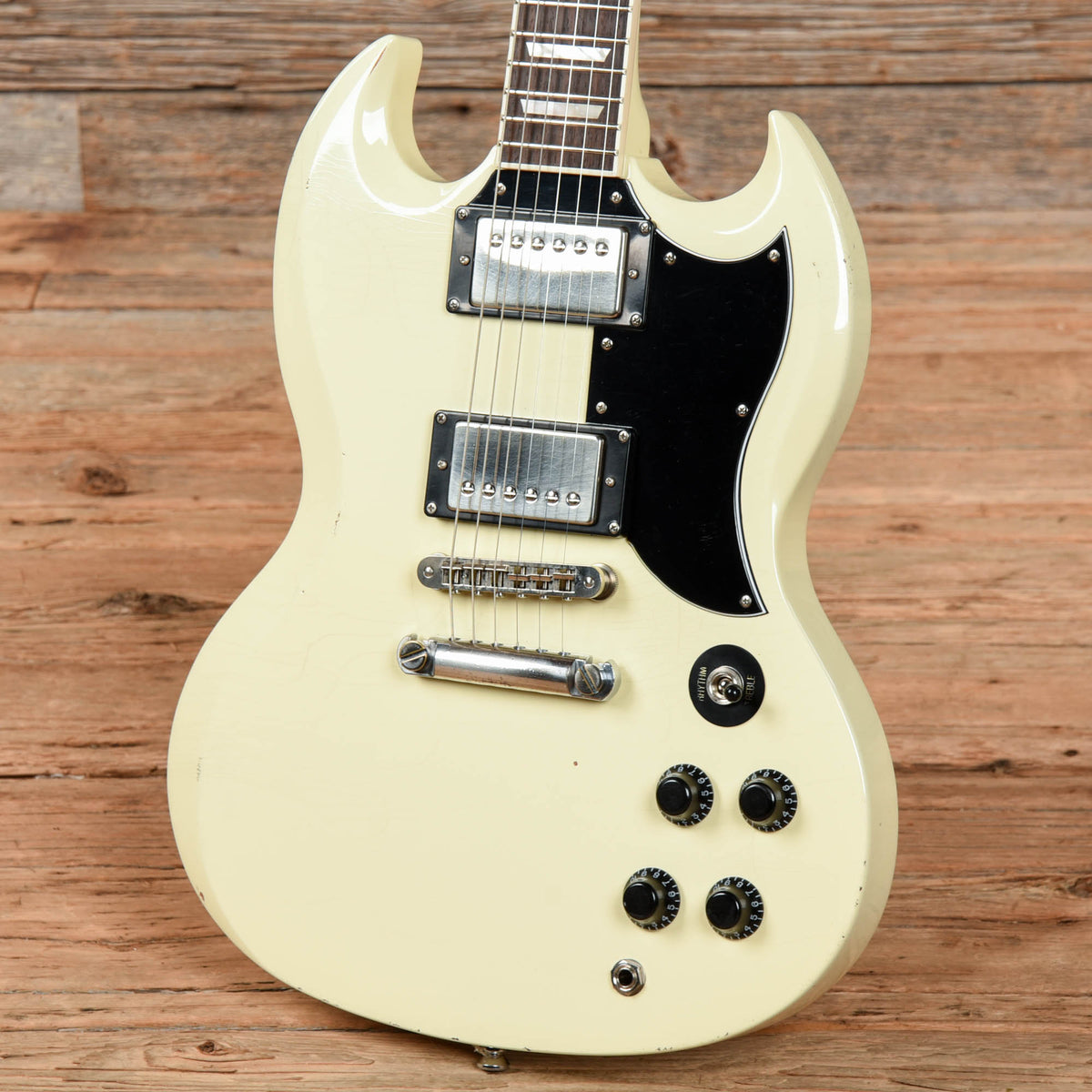 Maybach Albatroz White Electric Guitars / Solid Body