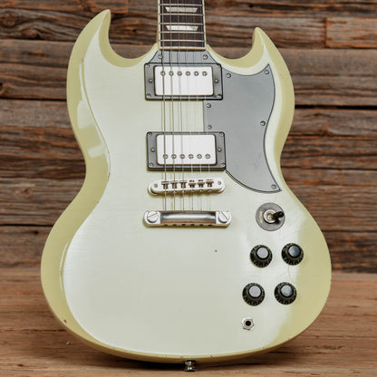 Maybach Albatroz White Electric Guitars / Solid Body