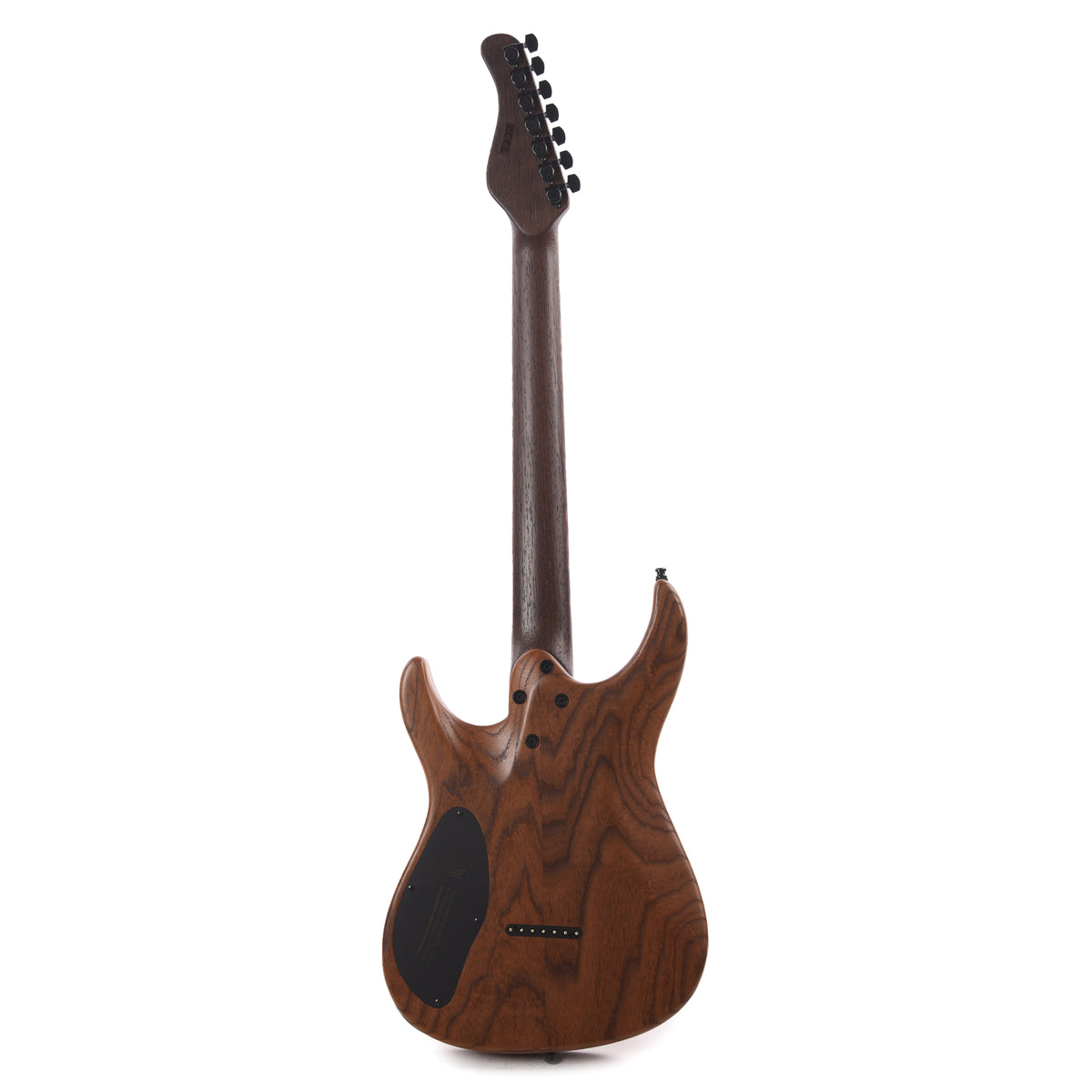 Mayones Aquila Elite S 7 Curly Poplar 5A/Swamp Ash Lava Burst Electric Guitars / Solid Body
