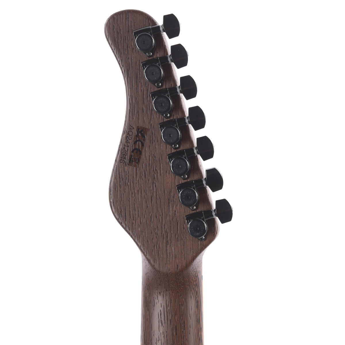 Mayones Aquila Elite S 7 Curly Poplar 5A/Swamp Ash Lava Burst Electric Guitars / Solid Body