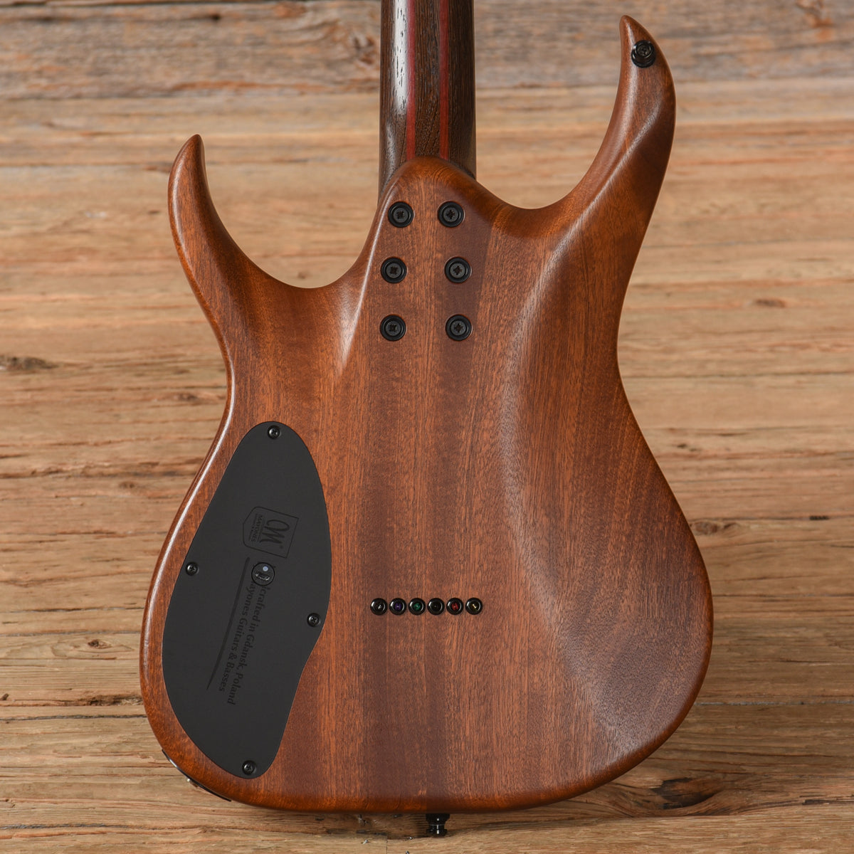 Mayones Duvell Elite 6 Burl Natural Electric Guitars / Solid Body