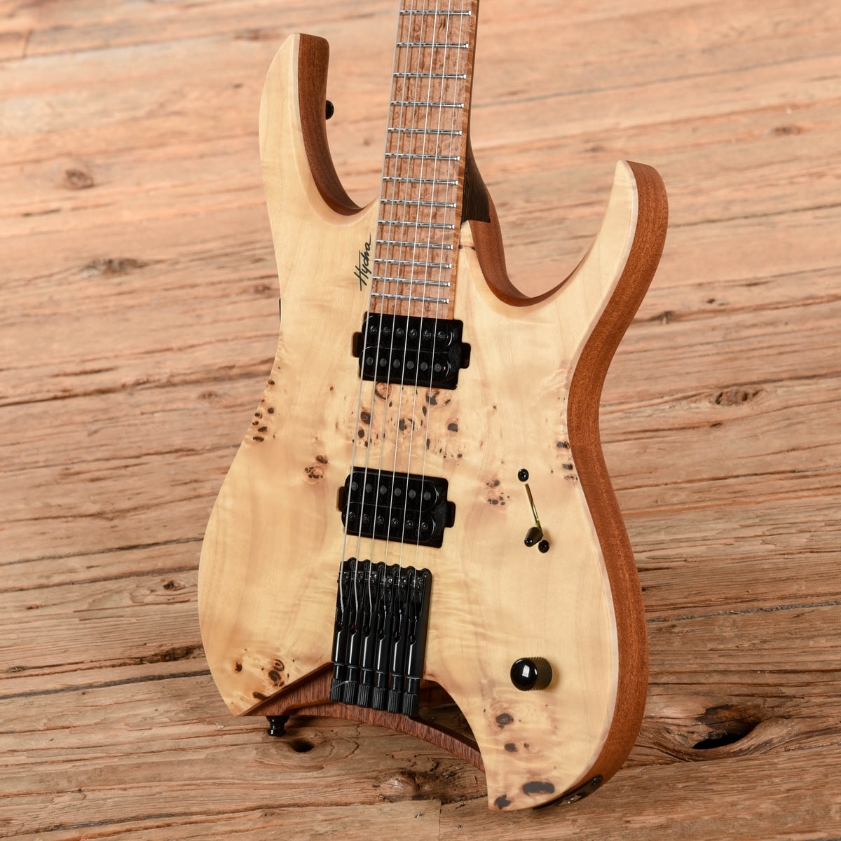 Mayones Hydra Elite 6 Birdseye Poplar Natural 2022 Electric Guitars / Solid Body