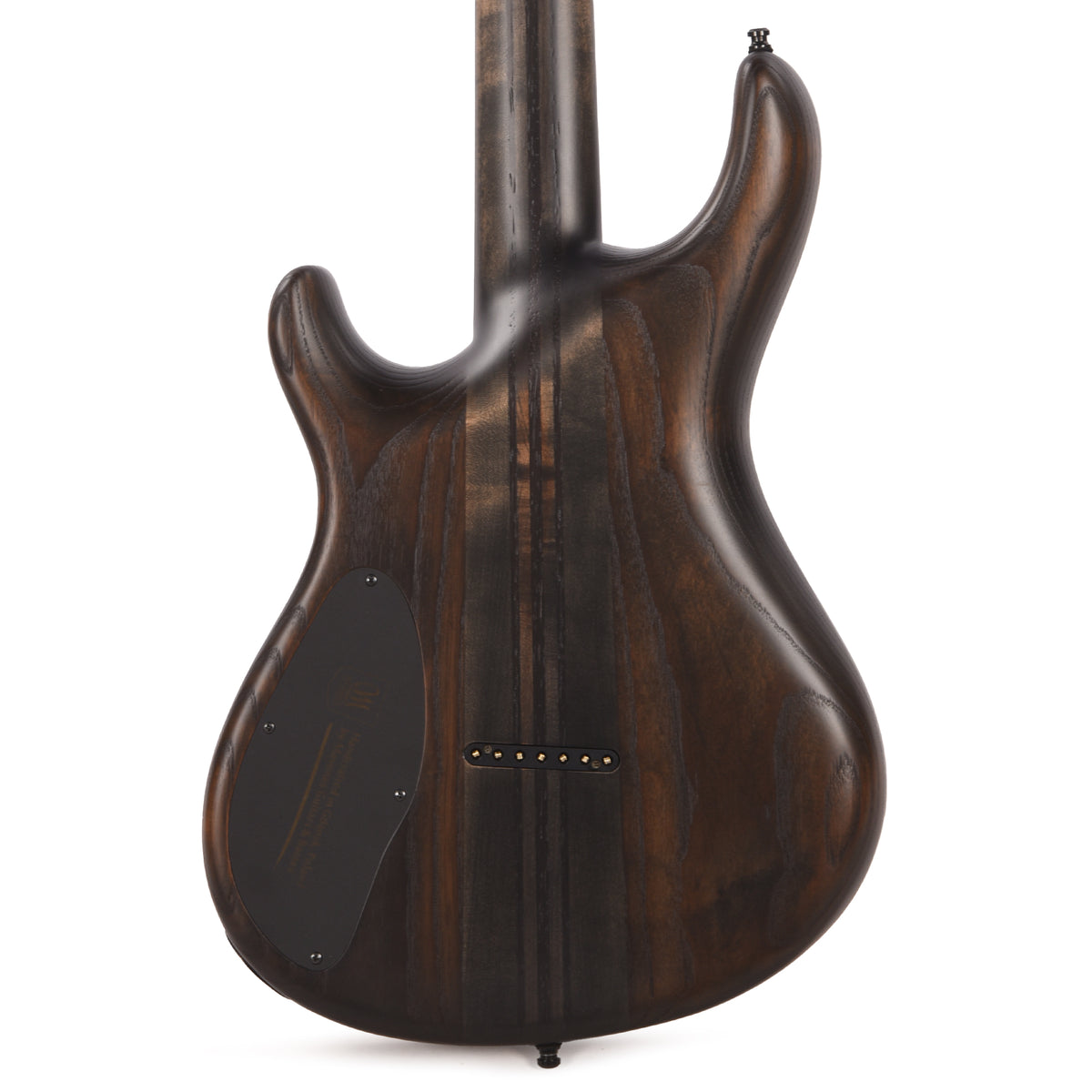 Mayones Regius 7 Baritone Flamed Maple/Swamp Ash Antique Black Electric Guitars / Solid Body