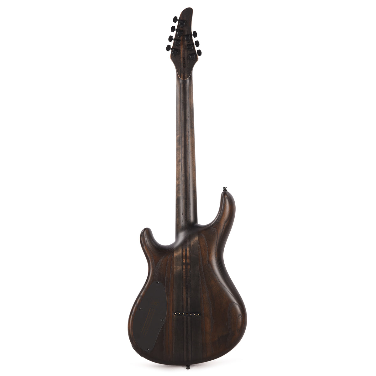 Mayones Regius 7 Baritone Flamed Maple/Swamp Ash Antique Black Electric Guitars / Solid Body