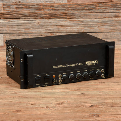 Mesa Boogie D-180 2-Channel 200-watt Rack-Mount Bass Amp Head  1982 Amps / Bass Amps / Bass Cabinets