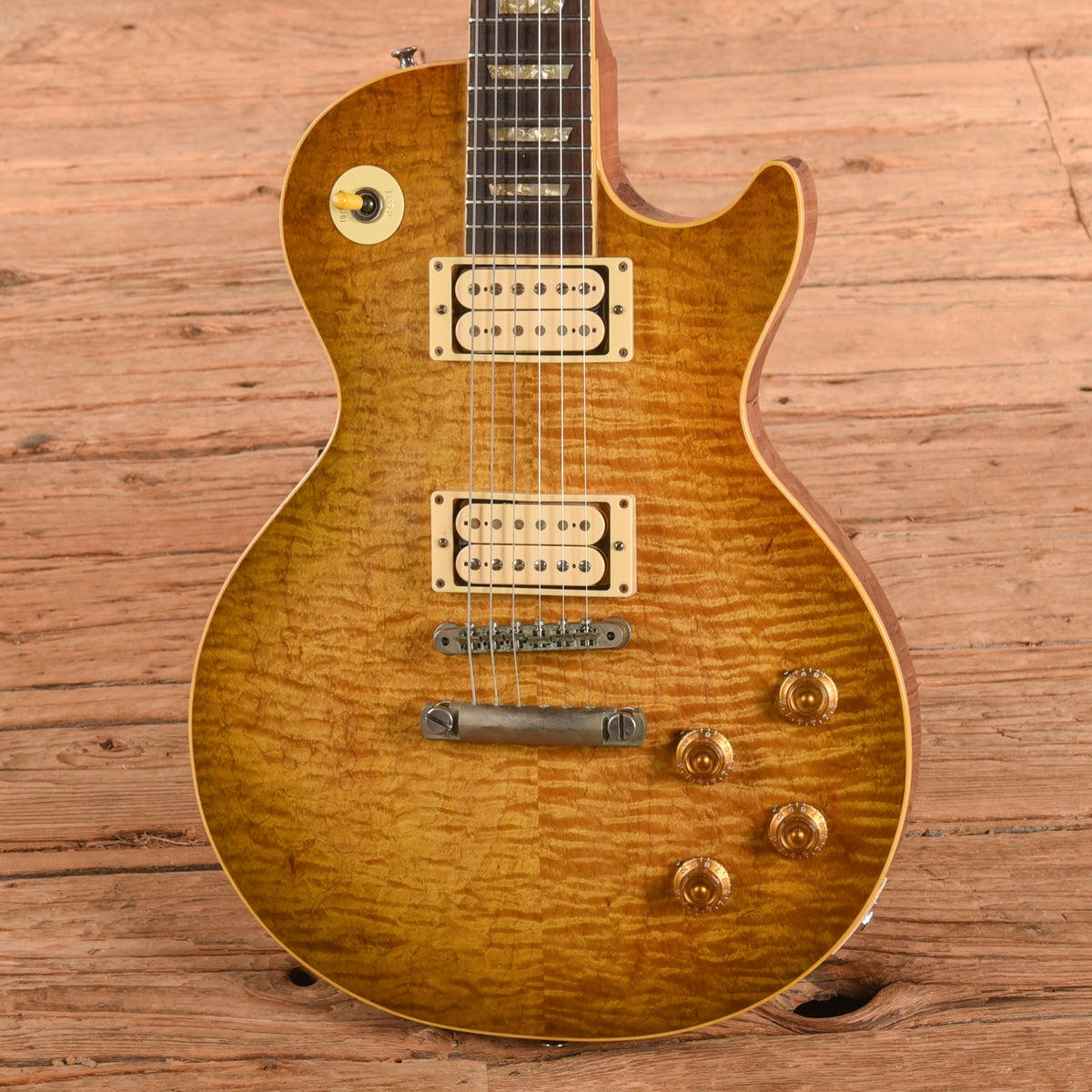 Mission Customs/Scott Sheldon LP Dirty Lemon Electric Guitars