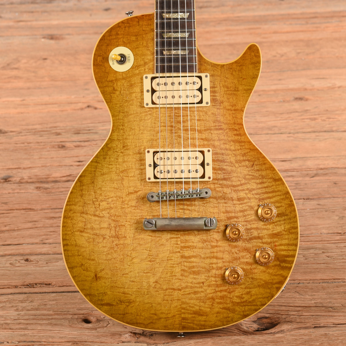 Mission Customs/Scott Sheldon LP Dirty Lemon Electric Guitars