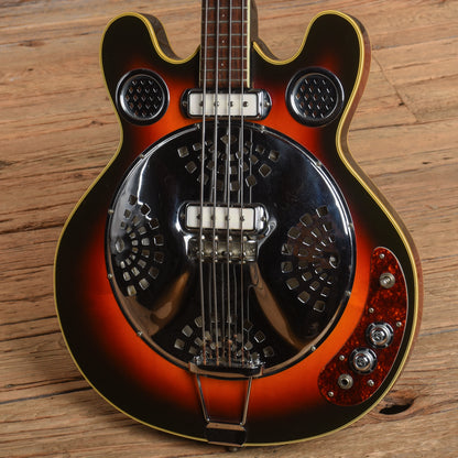 Mosrite Electric Dobro Bass Sunburst 1967 Bass Guitars / 4-String