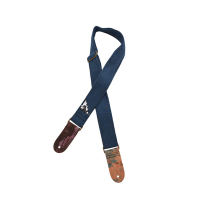 Mother Mary "Cool Hand Blue" Guitar Strap Accessories / Straps