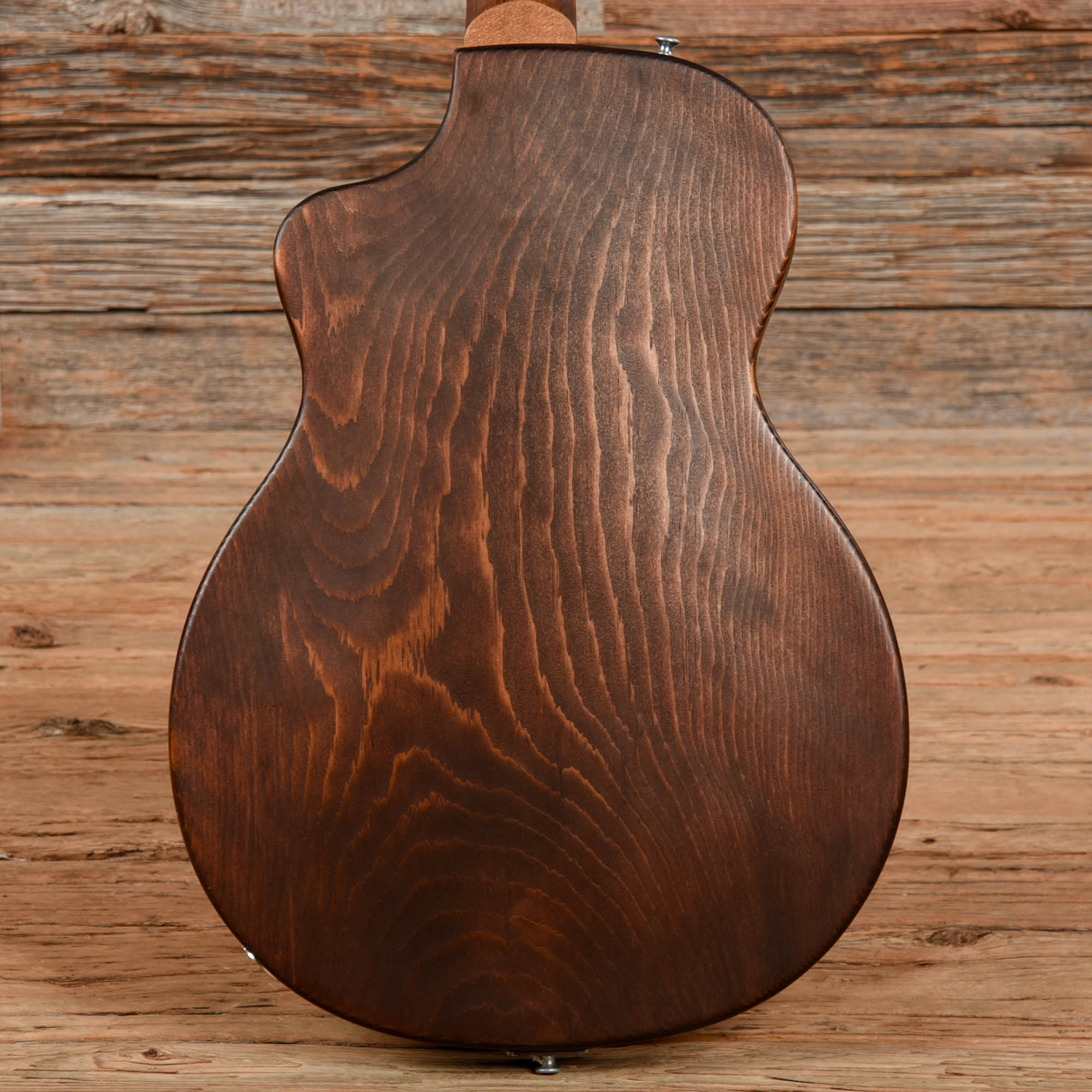 Mule Mavis Resophonic Cutaway/F-Hole Natural Electric Guitars / Semi-Hollow