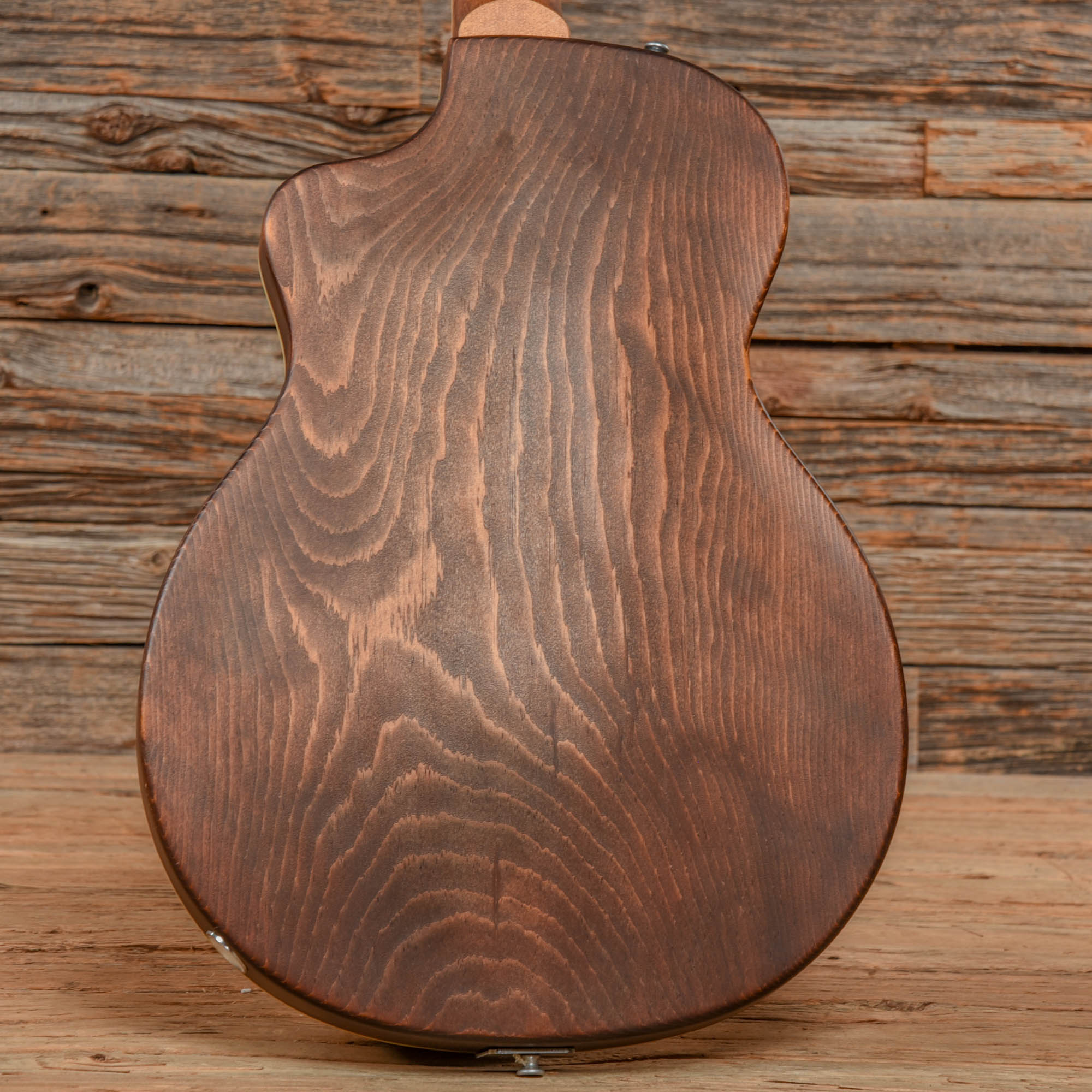 Mule Mavis Resophonic Cutaway/F-Hole Natural Electric Guitars / Semi-Hollow