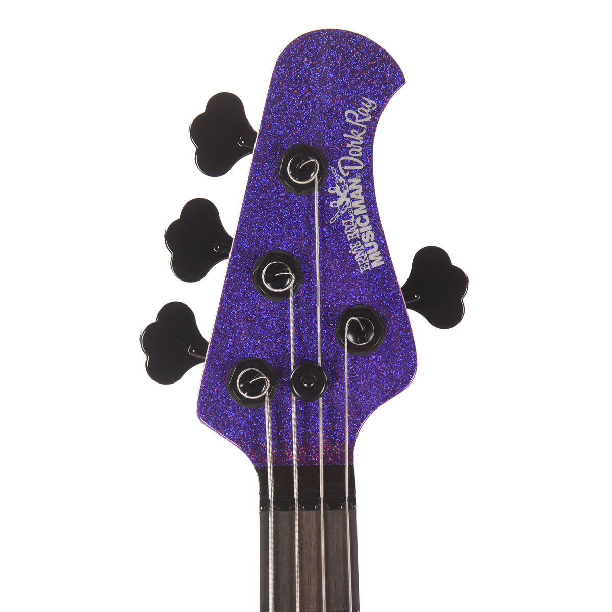 Music Man DarkRay Bass Guitar Plasma Purple Bass Guitars / 4-String
