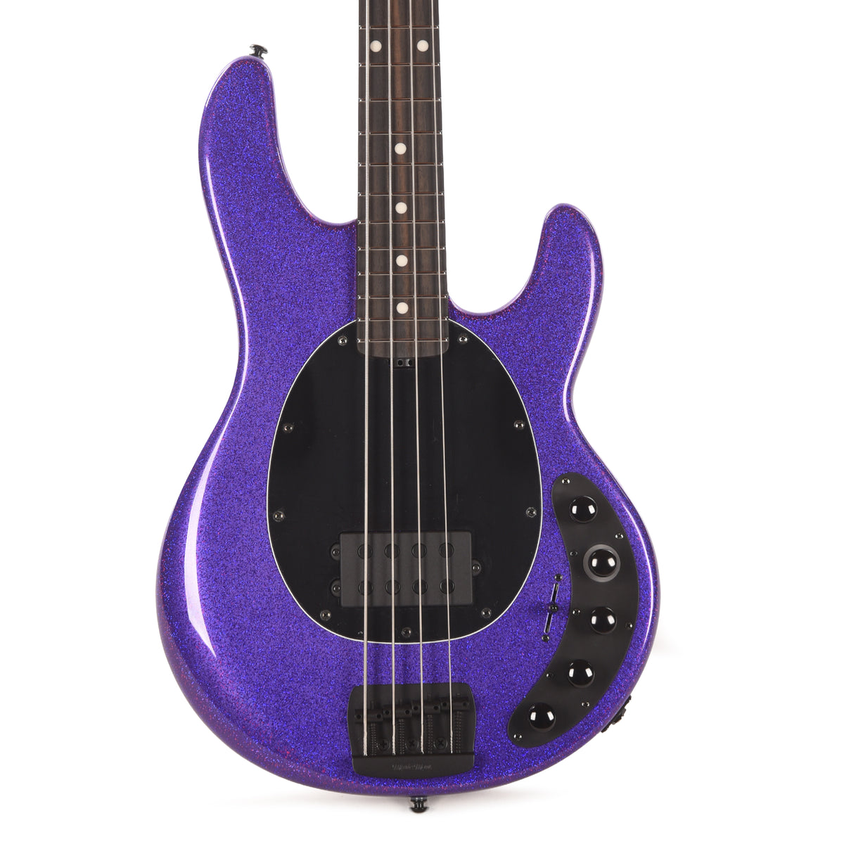 Music Man DarkRay Bass Guitar Plasma Purple Bass Guitars / 4-String