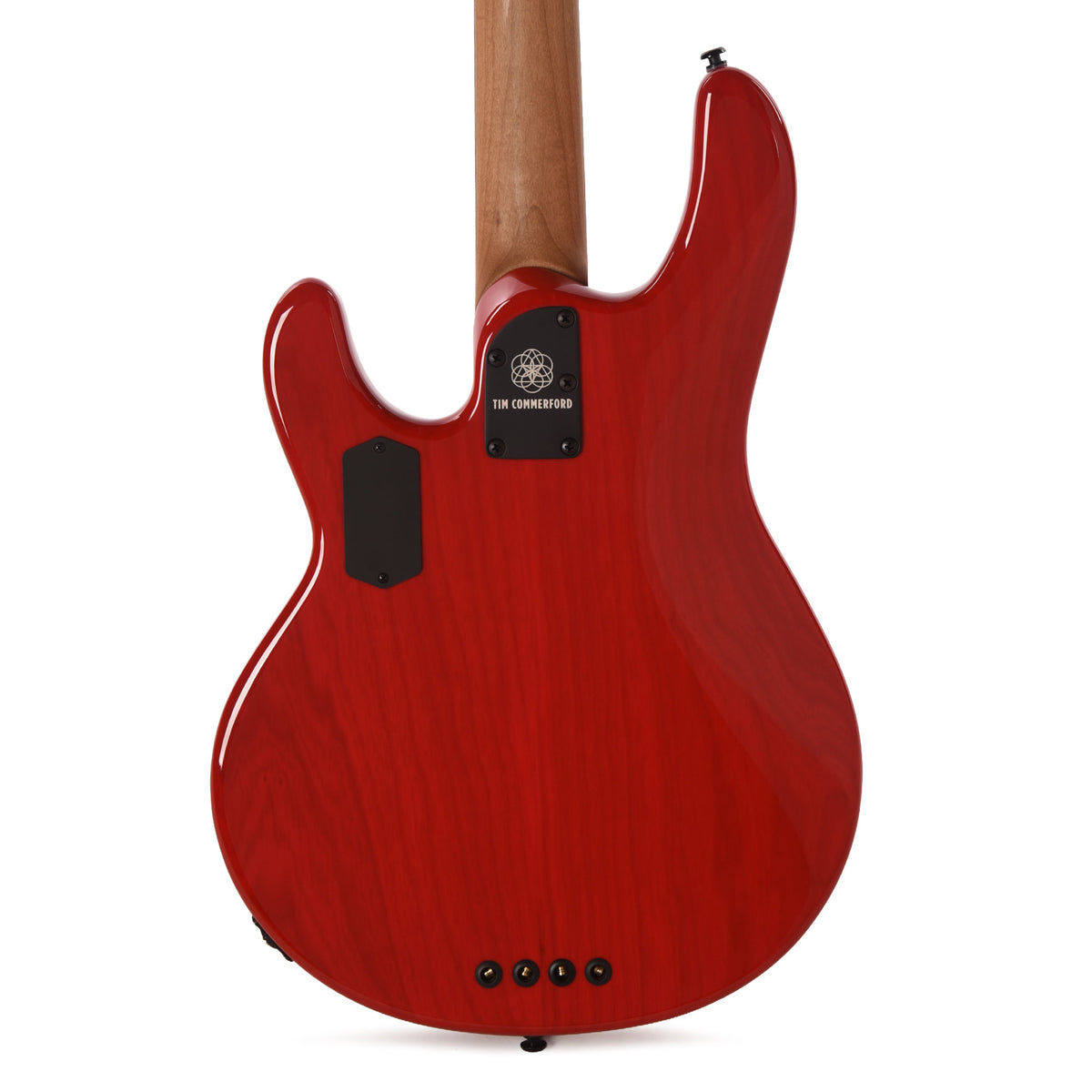 Music Man Tim Commerford Artist Series StingRay Bass Caliper Red Bass Guitars / 4-String