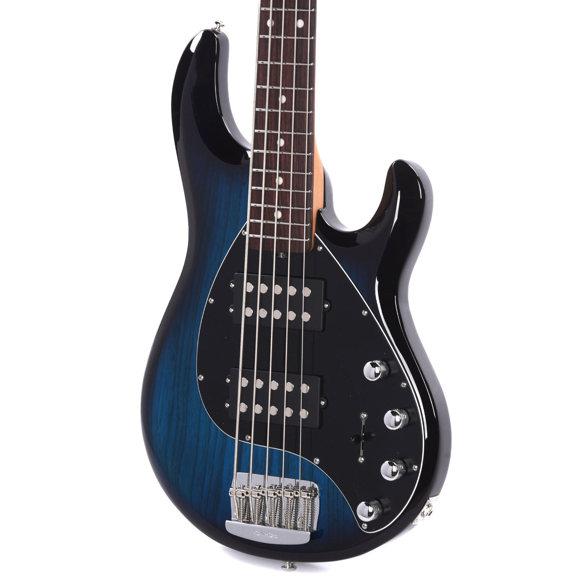 Music Man StingRay Special 5 HH Pacific Blue Burst w/Roasted Maple Neck Bass Guitars / 5-String or More