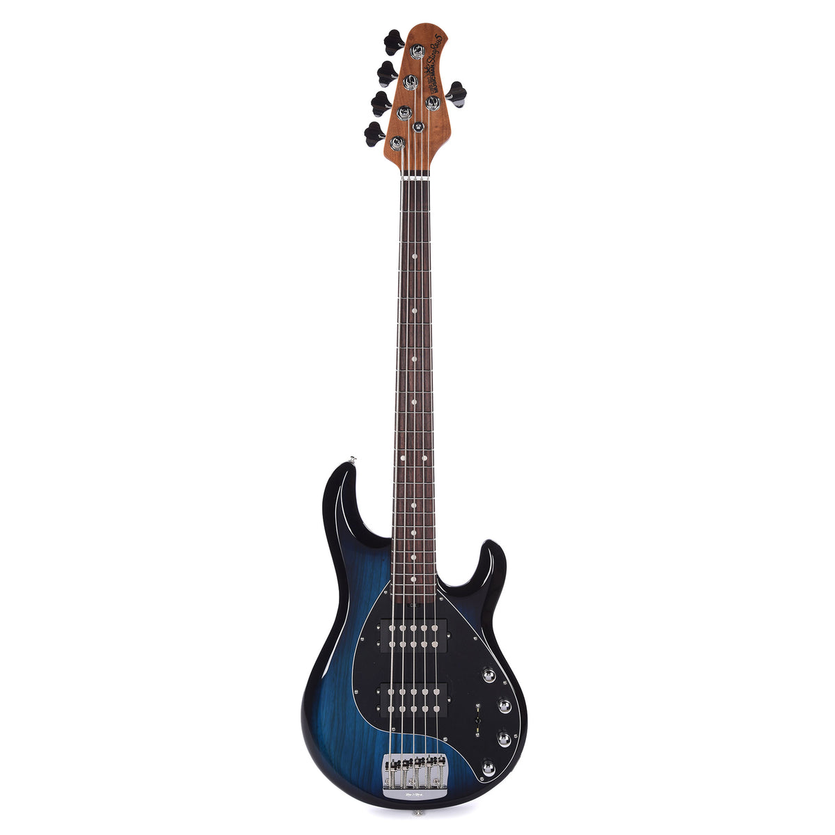Music Man StingRay Special 5 HH Pacific Blue Burst w/Roasted Maple Neck Bass Guitars / 5-String or More