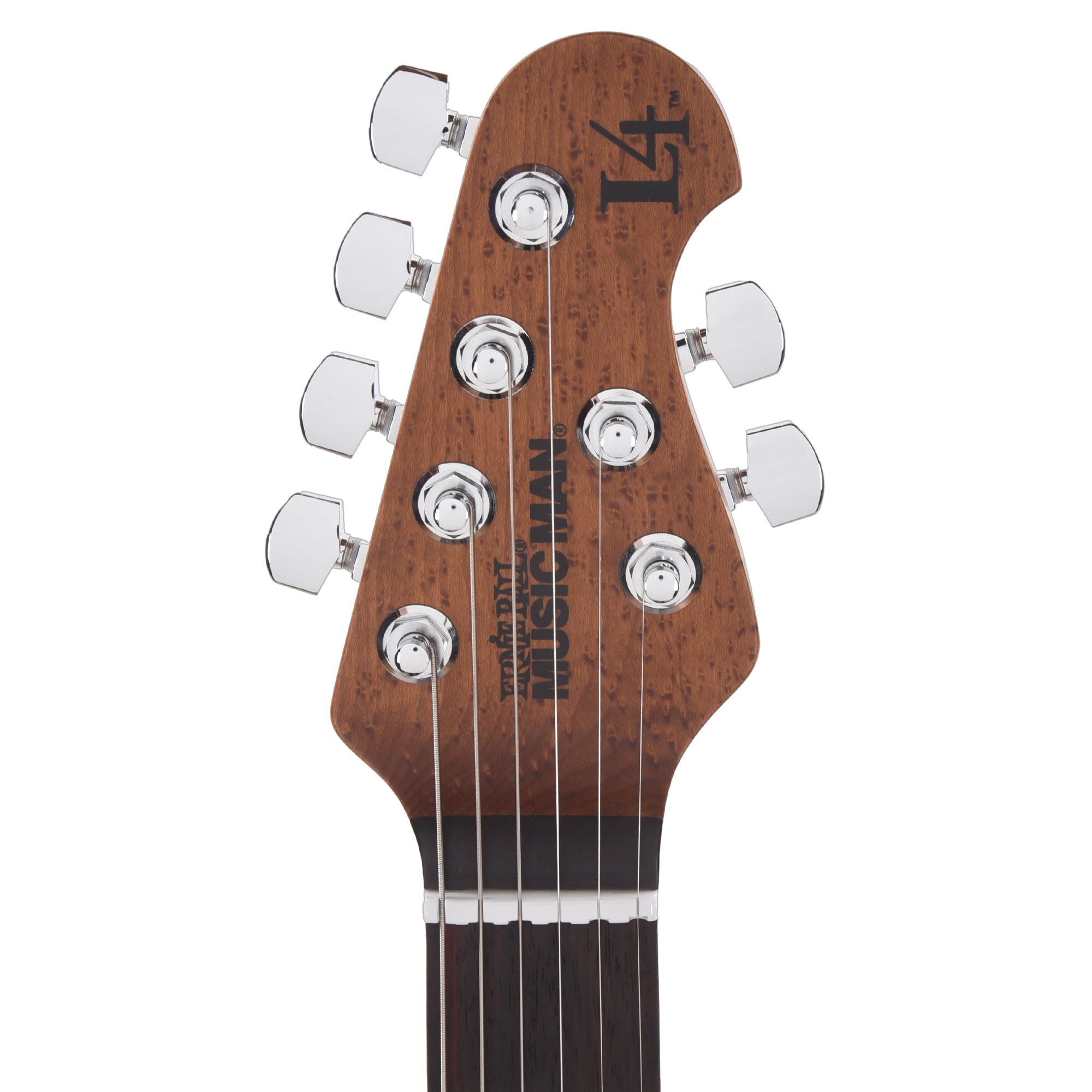Music Man Luke 4 HSS Butane Blue w/ Roasted Figured Maple Neck Electric Guitars / Solid Body