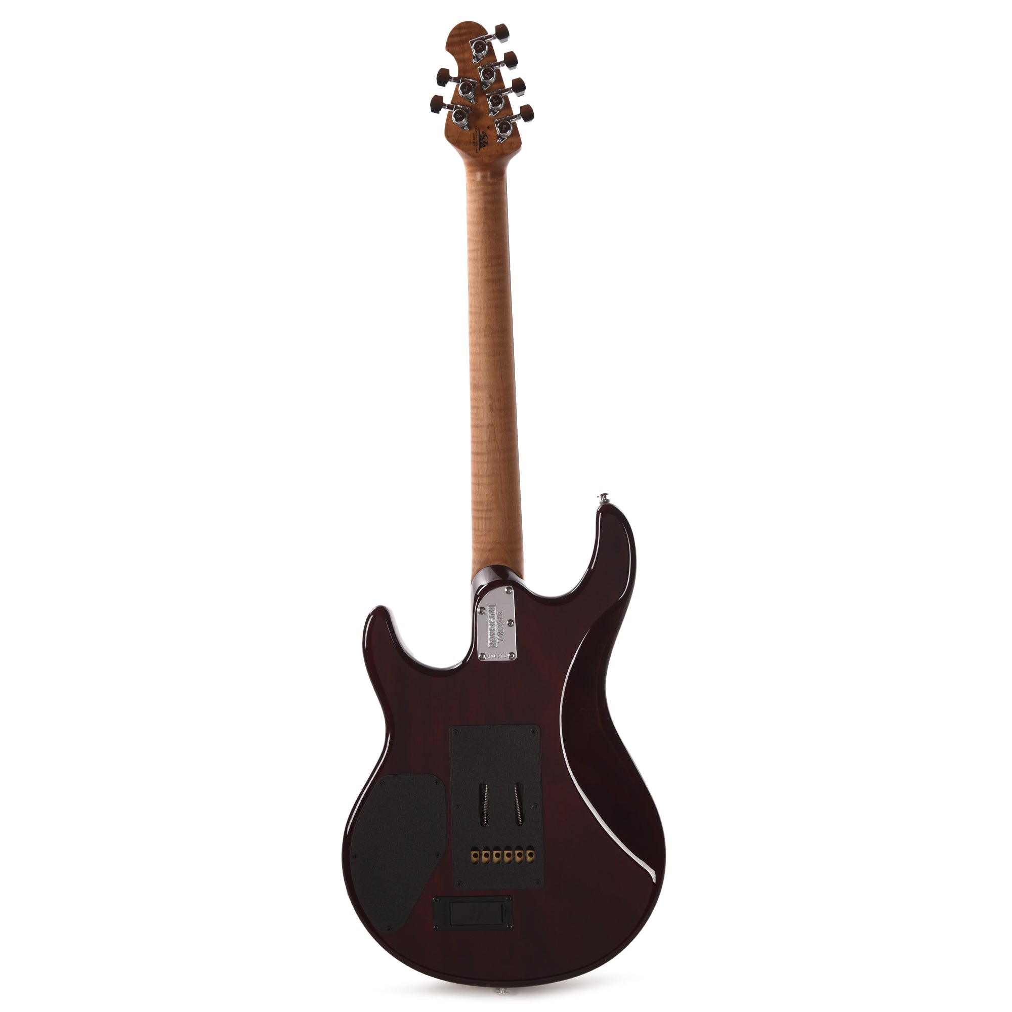 Music Man Luke 4 Maple Top HH Afterburn w/ Roasted Figured Maple Neck Electric Guitars / Solid Body