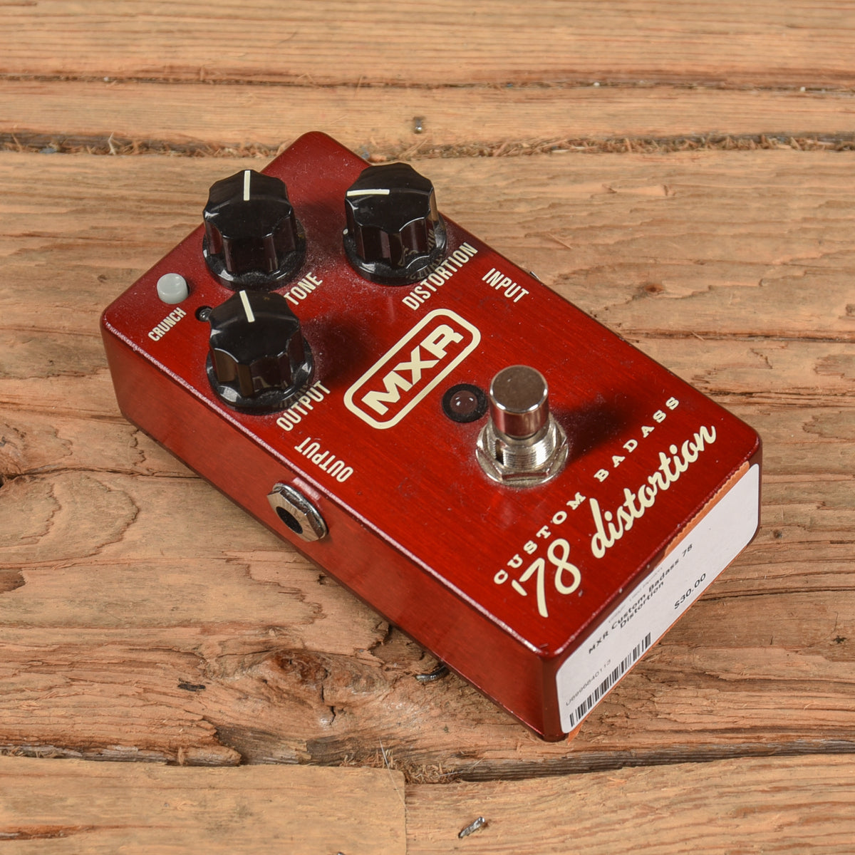 MXR Custom Badass 78 Distortion Effects and Pedals / Distortion